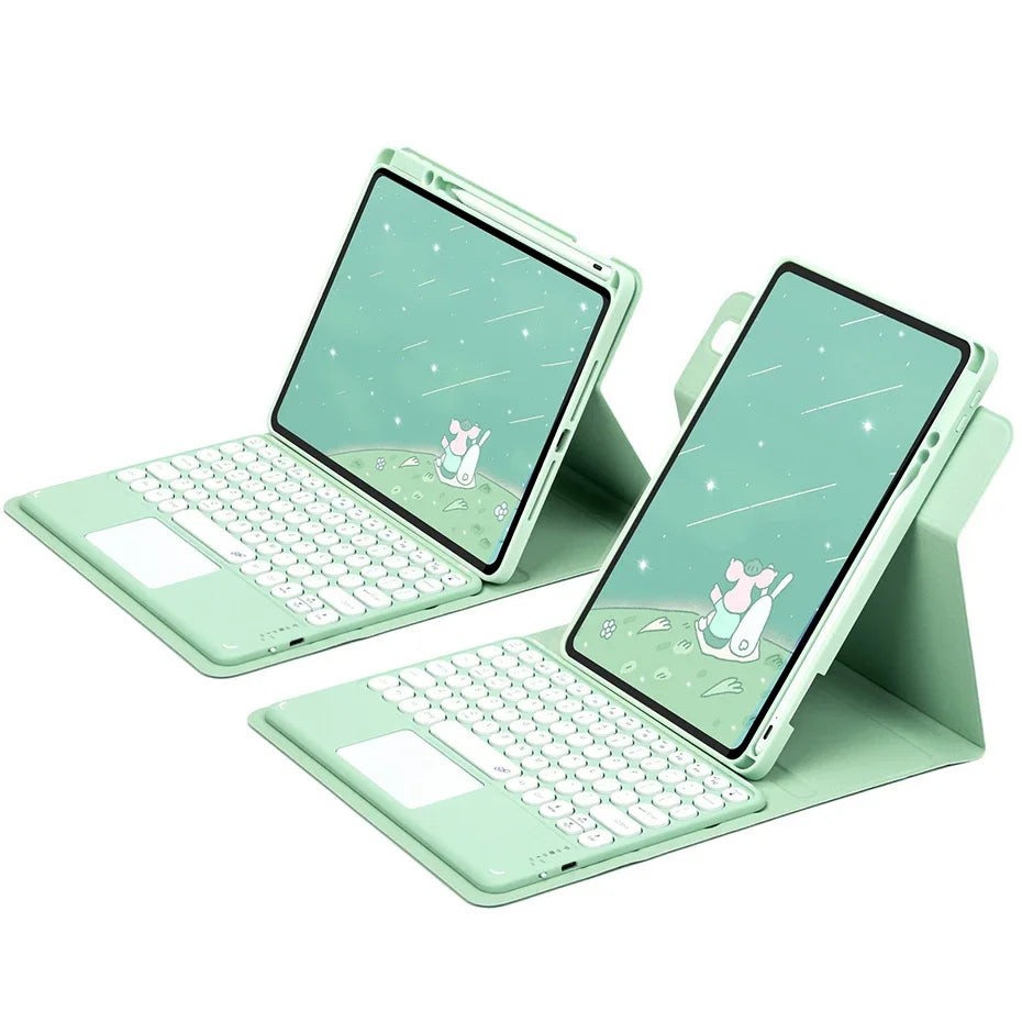 360° Rotation Keyboard Case for IPad 10th 2022 10.9 Air 5 Air 4 Magnetic Cover for IPad Pro 11 Air 3 Pro 10.5 8 9th Gen 10.2"