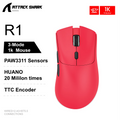 Attack Shark X11&R1 Wireless Gaming Mouse - Tri-Mode , PAW3311 Sensor,22K DPI, 400 IPS, RGB PC Gaming Mouse