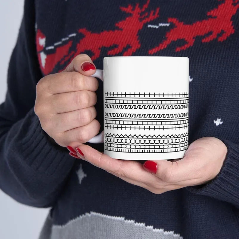 Hidden Message Coffee Mug – Funny Passive Aggressive Office Cup with Secret Swear Word Reveal