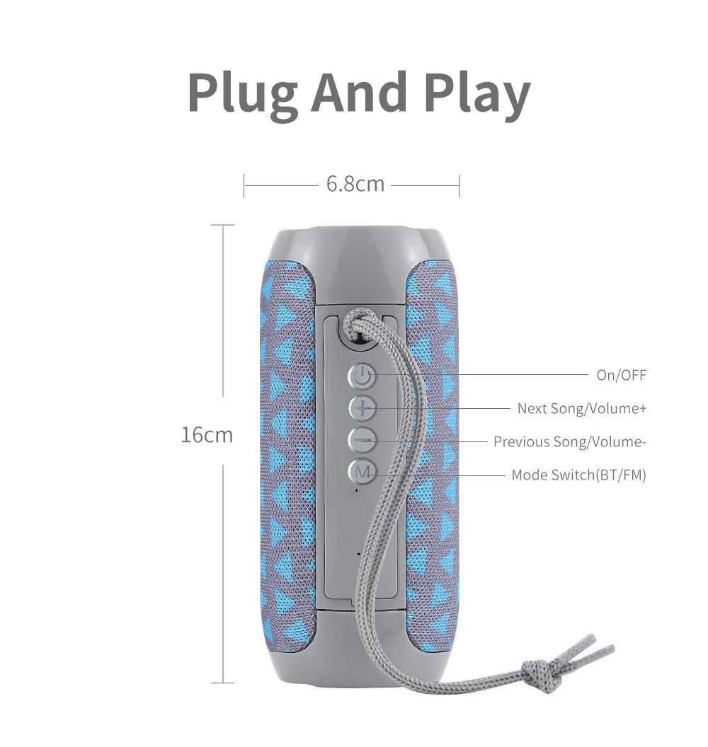 T&G TG117 Waterproof Bass Bluetooth Speaker