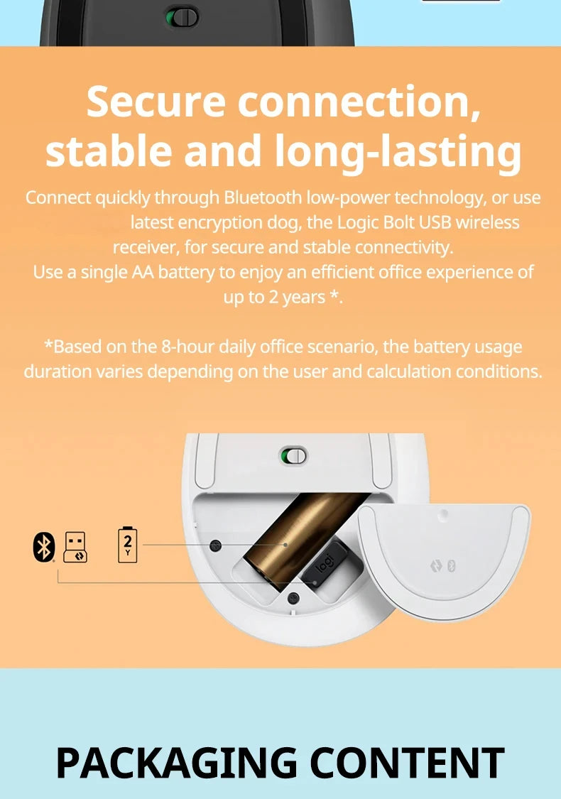 Lift Vertical Mouse  Ergonomic Wireless With Silent Click Bluetooth/Usb Dual Mode For Pc Laptop Tablet Wrist Pain