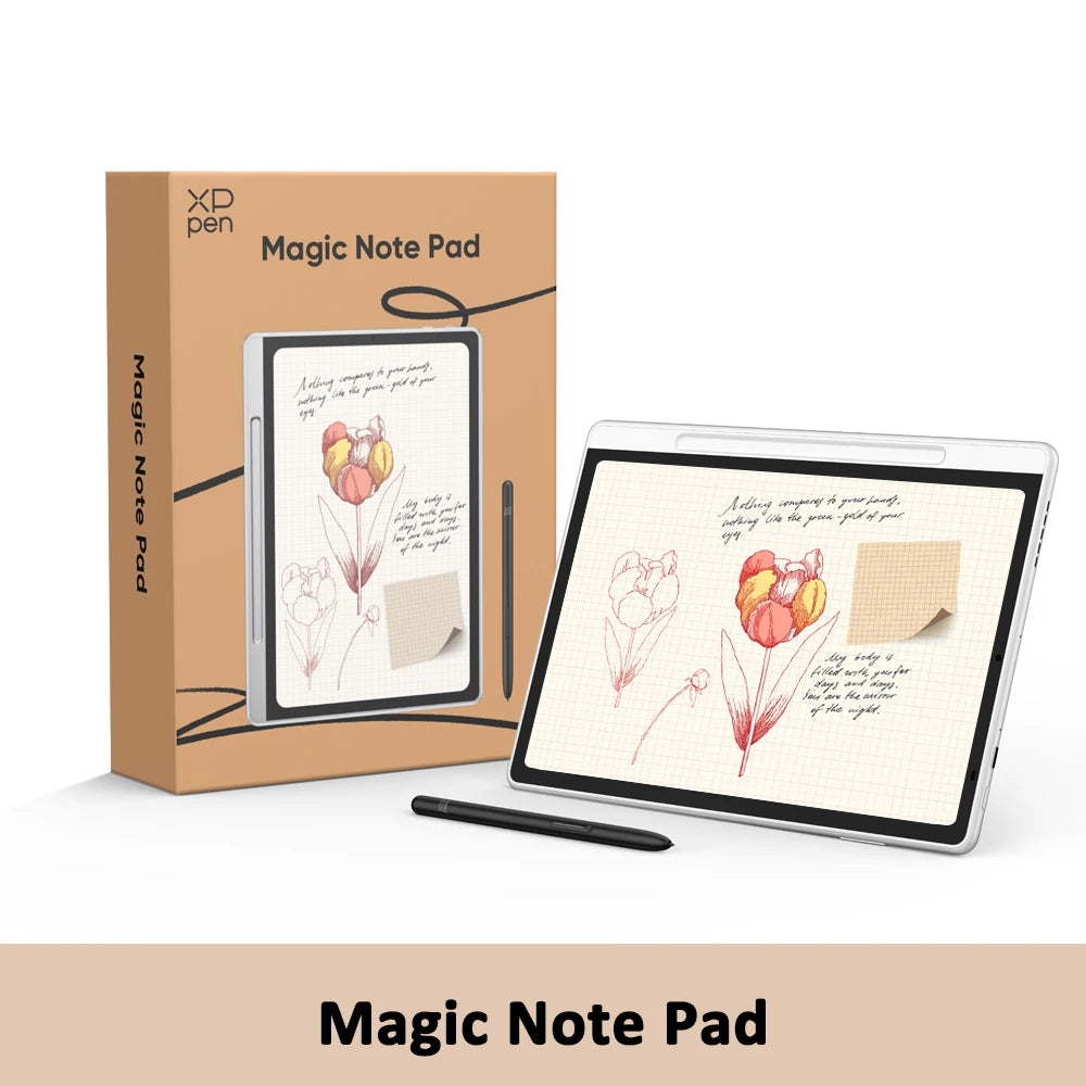 XPPen Magic Note Pad – Android 14 Graphic Tablet, E-Ink & E-Book Reader