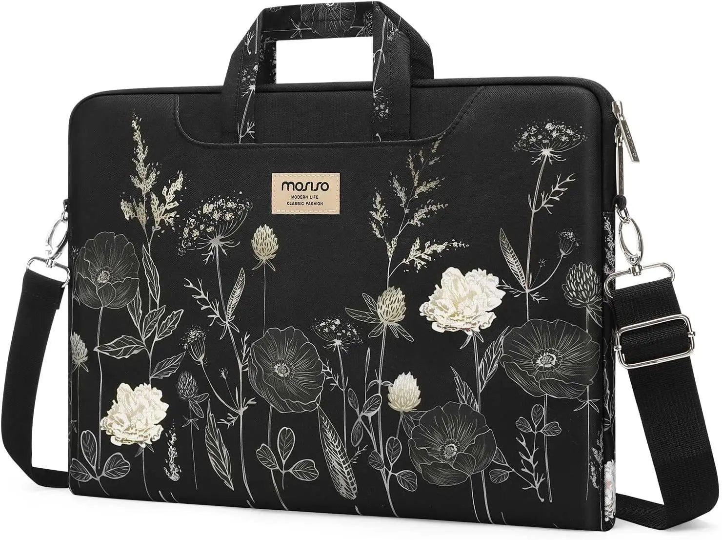 MOSISO Laptop Sleeve Bag – Briefcase & Shoulder Bag for MacBook Air, Pro & Laptops (13"–17.3")