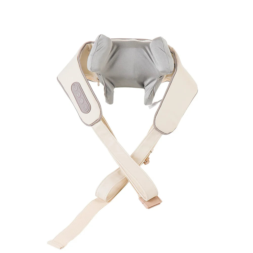 Foreverlily 26W Brushless Neck & Shoulder Kneading Massage Shawl – Wireless