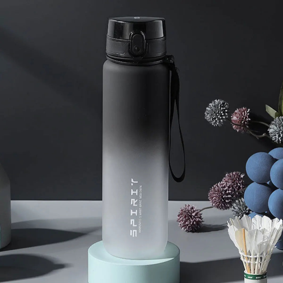 GradientSip Water Bottle – 600ml / 750ml / 1000ml, Outdoor & Gym