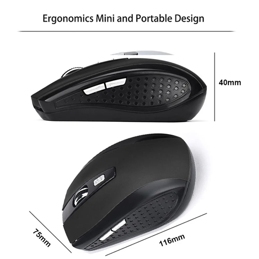 SwiftGlide 2.4G Wireless Mouse 1600DPI
