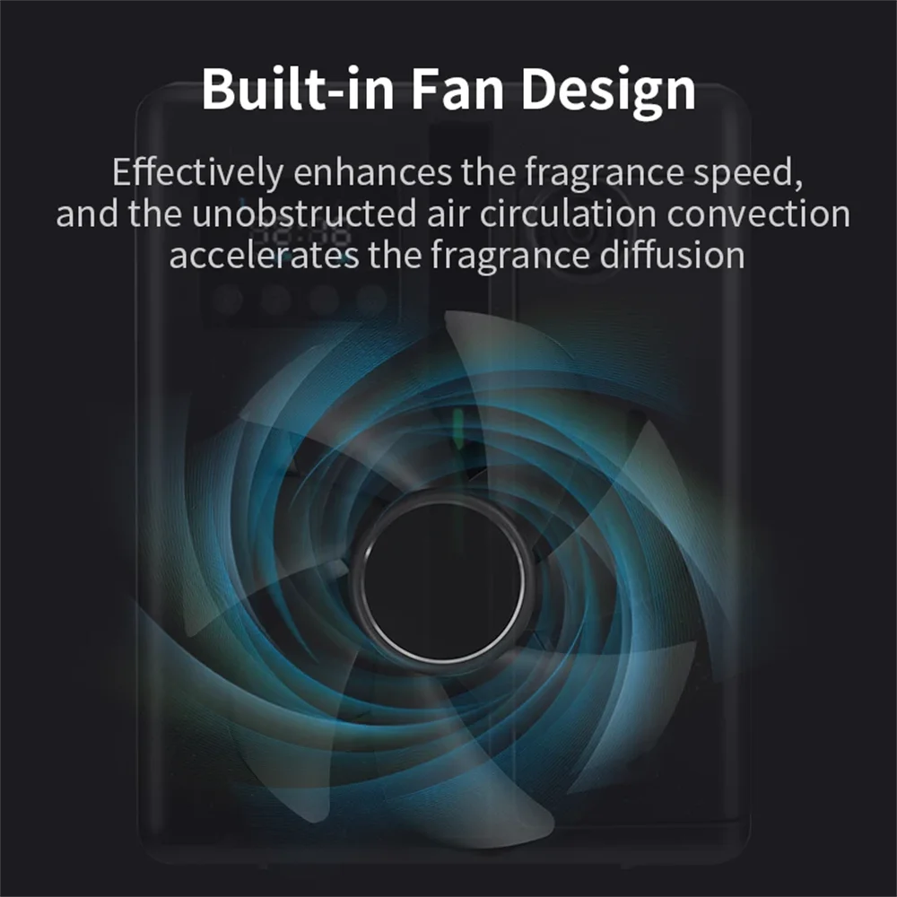 LuxeScent Bluetooth Aroma Diffuser – 160ml, Large Area Fragrance