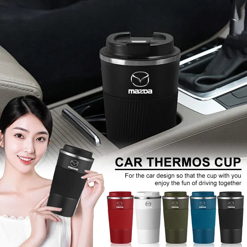 CarSip Stainless Steel Coffee Thermos Travel Mug – Vacuum Flask for Car & Travel
