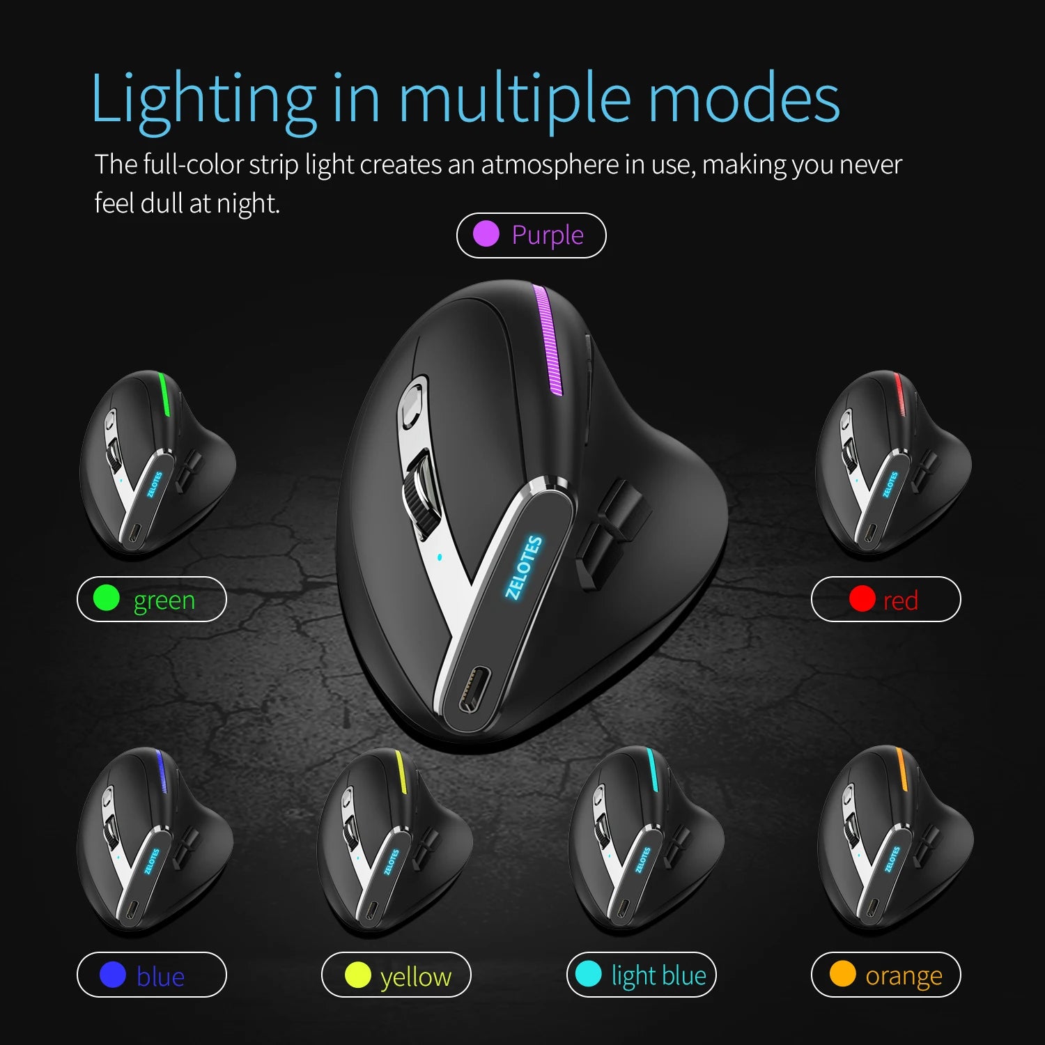 Lefon Trackball Mouse – Bluetooth Ergonomic 2.4G Wireless Rechargeable for PC & Office