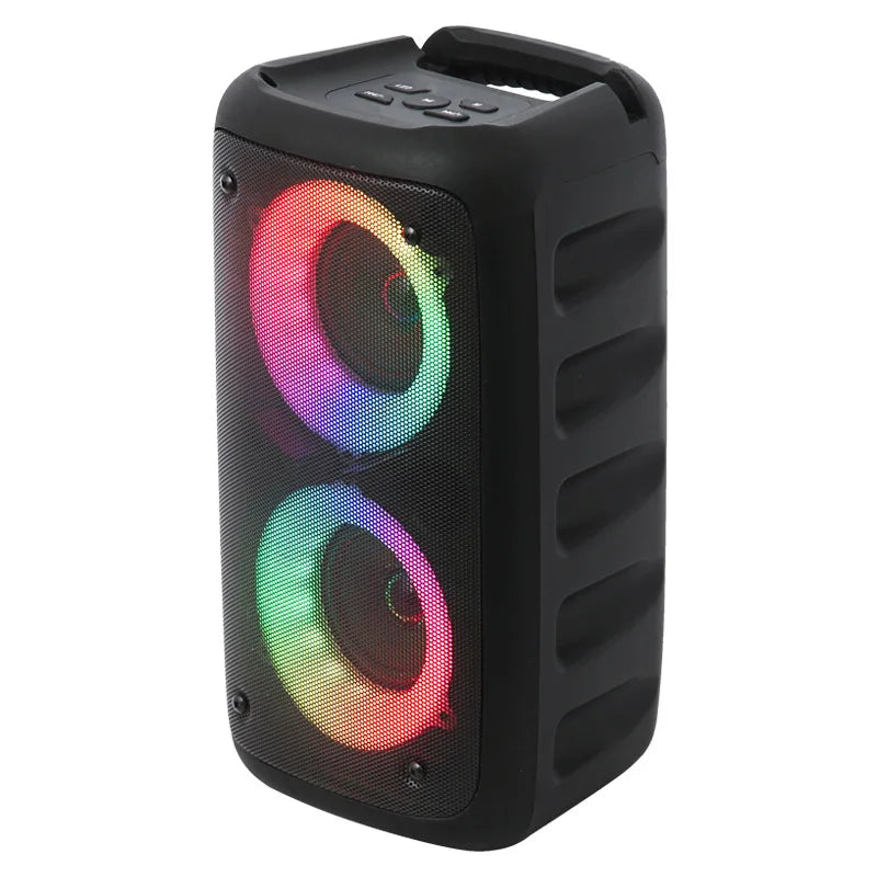 SingBox Pro – Wireless Karaoke Bluetooth Speaker with Mic, LED Party Lights, FM Radio & TWS Pairing