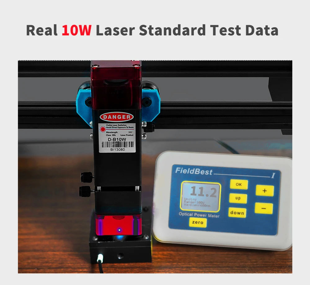 TwoTrees TTS-55 Pro 80W Laser Engraver – WiFi, Offline Control & 445nm Blue Light CNC