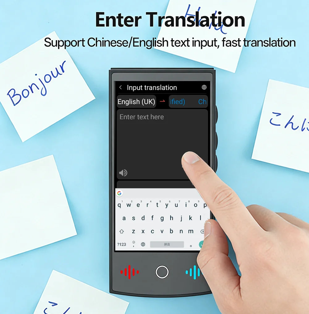 TravelTalk T26 AI Translator – 160 Languages, ChatGPT, Real-Time Business Translation