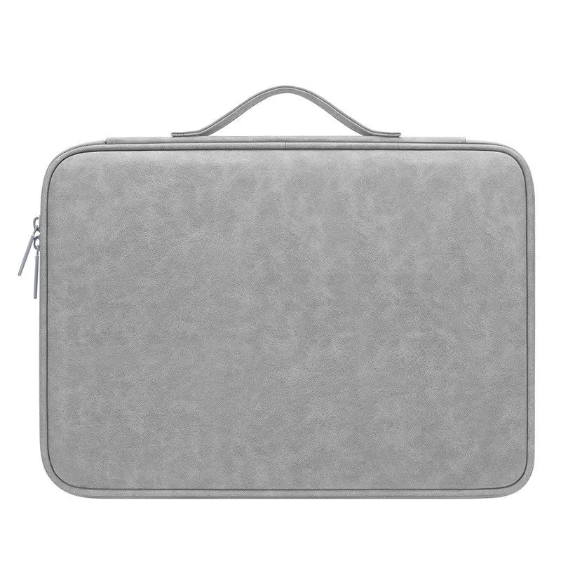 Tablet Sleeve Case with Handle – Fleece-Lined Waterproof Travel Bag with Accessory Pocket