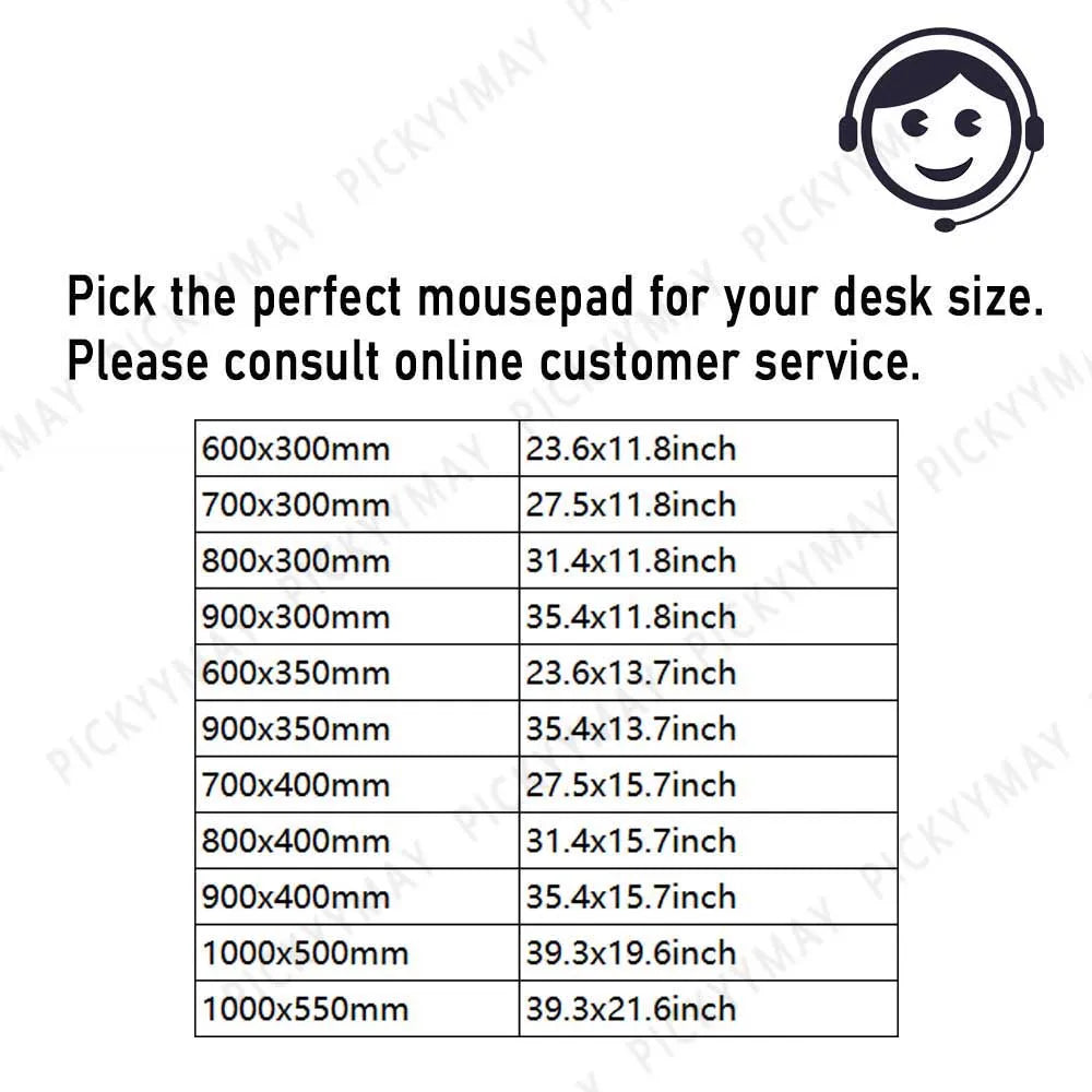 Kawaii Cloud XL Gaming Desk Mat – Cute Mouse Pad (XXL 90×40cm)