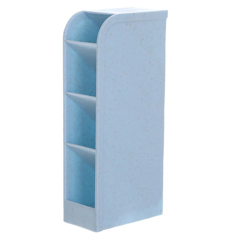 Creative Multifunctional Four Layer Oblique Plug-in Pen Holder Desktop Storage Pen Holder Large Capacity Pen Holder Storage Box