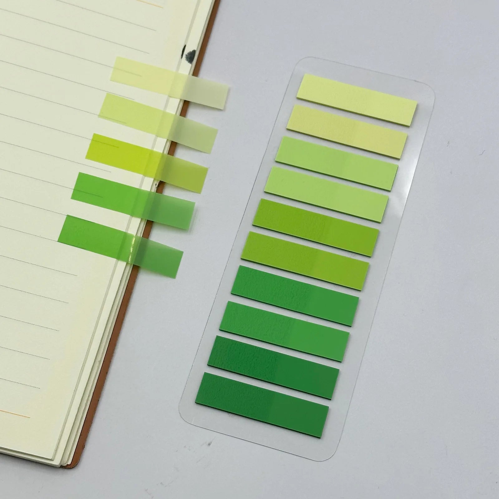 ColorTab 200-Pack Fluorescent Index Tabs & Sticky Flags – Transparent Page Markers