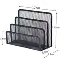 New Office Storage Rack School Supplies Storage File Organizer Letter Sorter Mail Business Document Tray Desk Office File Holder