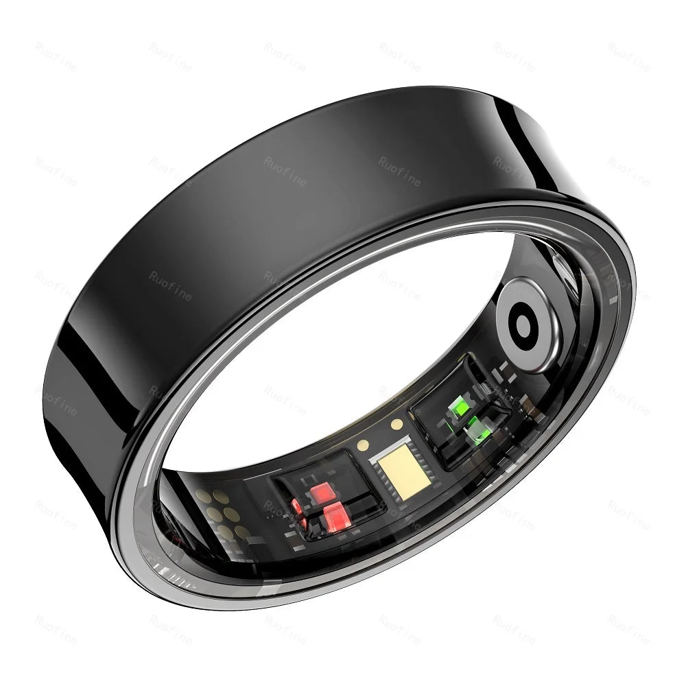 R09 Smart Ring – Health Monitor, Step Tracker & Remote Control for Android & iOS