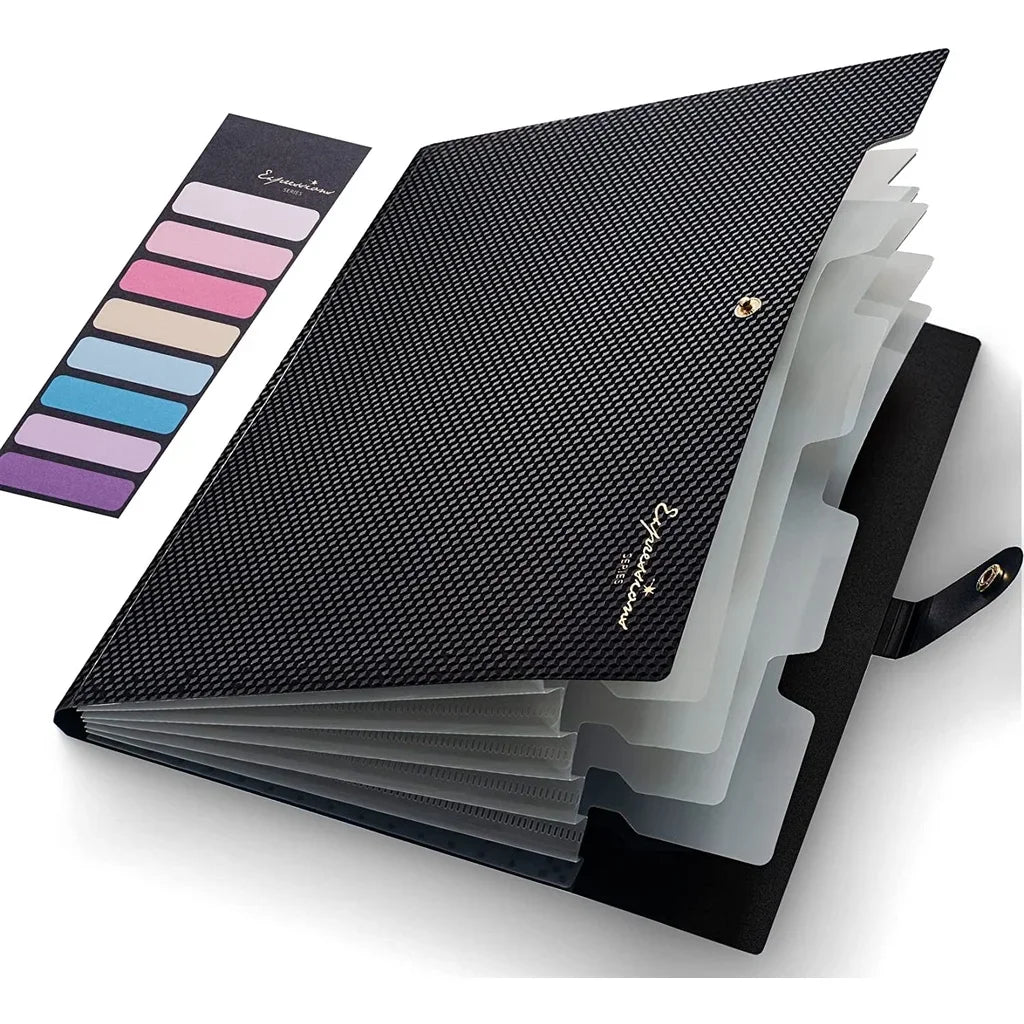 AccordionFile 5-Pocket A4 Expanding File Folder – Portable Document Organiser