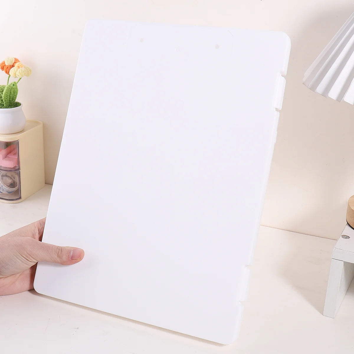 DocBox 2-in-1 A4 Writing Board & Document Storage Box – Portable Office Organiser