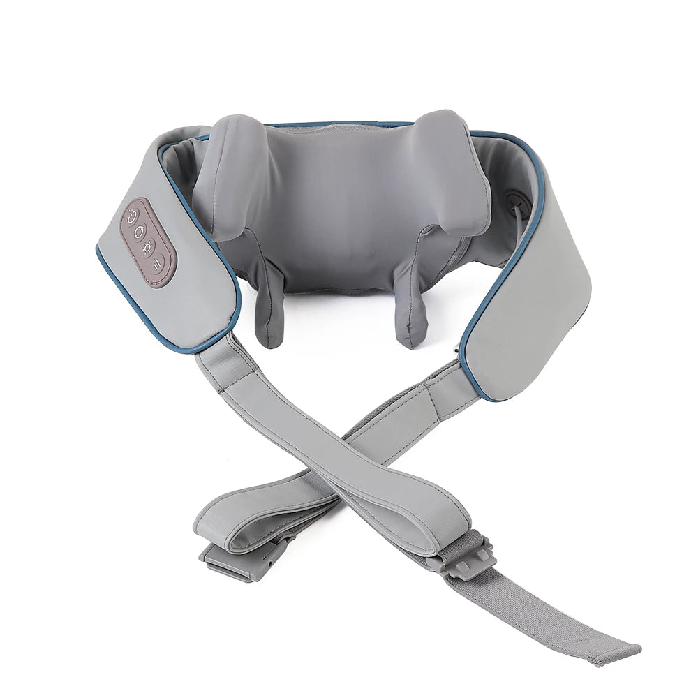 Foreverlily 26W Brushless Neck & Shoulder Kneading Massage Shawl – Wireless
