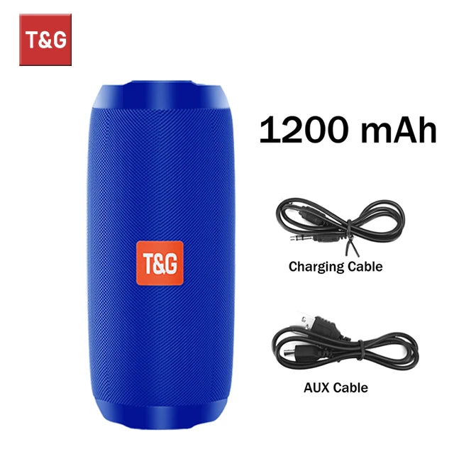T&G TG117 Waterproof Bass Bluetooth Speaker