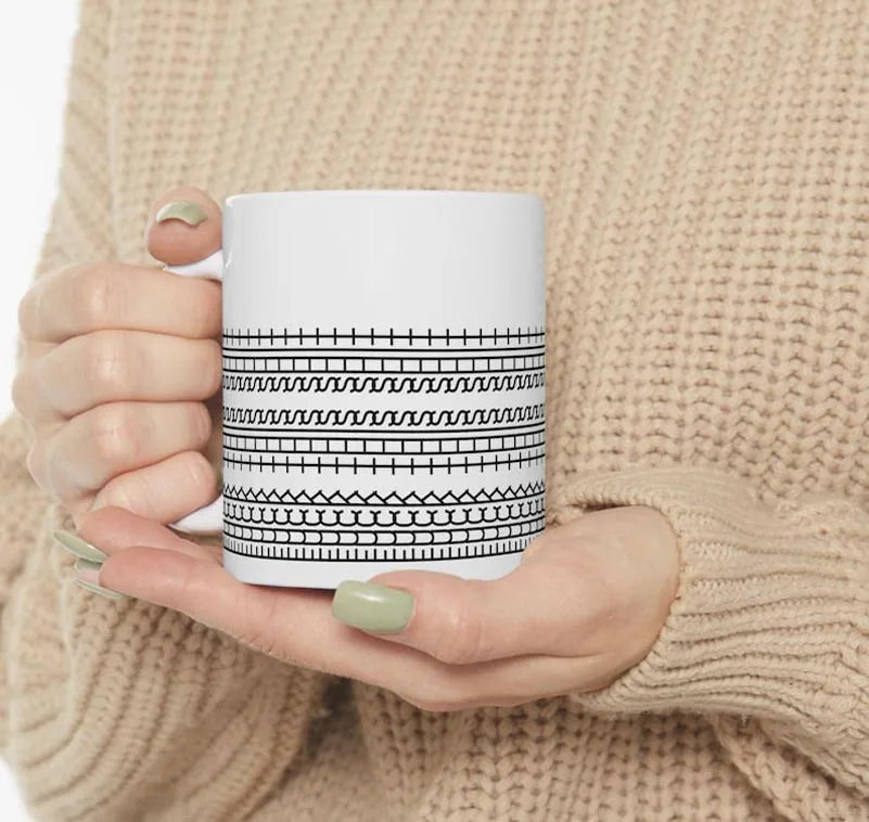 Hidden Message Coffee Mug – Funny Passive Aggressive Office Cup with Secret Swear Word Reveal