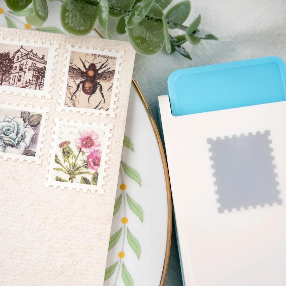 StampPunch Rectangle Postage Stamp Craft Punch – 1x0.8 Inch
