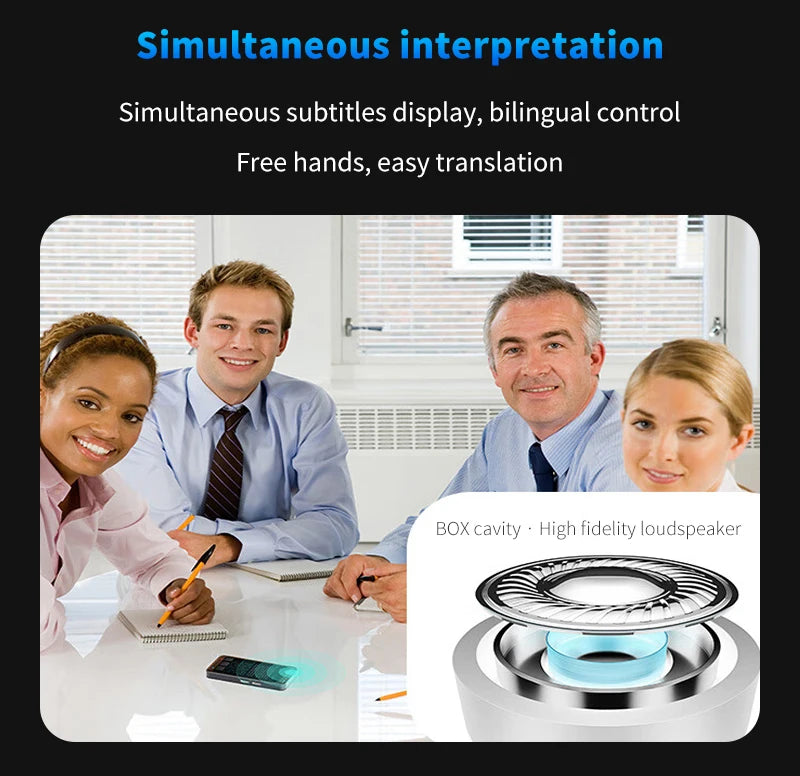 LinguaAI Voice Translator Device – 138 Languages, ChatGPT & Real-Time Two-Way