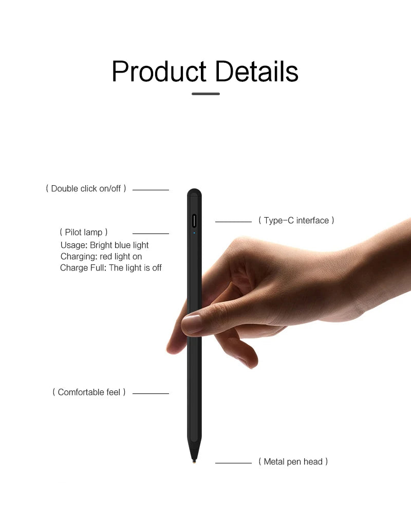 ProStylus Pen – Compatible with OnePlus Pad 2, Pad Pro, Pad Go & OPPO Pad Neo