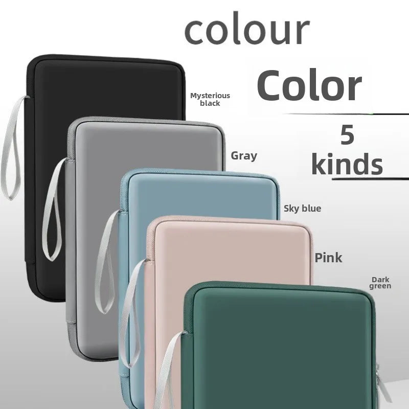 Tablet Bag Sleeve – Universal Shockproof Pouch with Multi Pockets (7.9"–12.9")