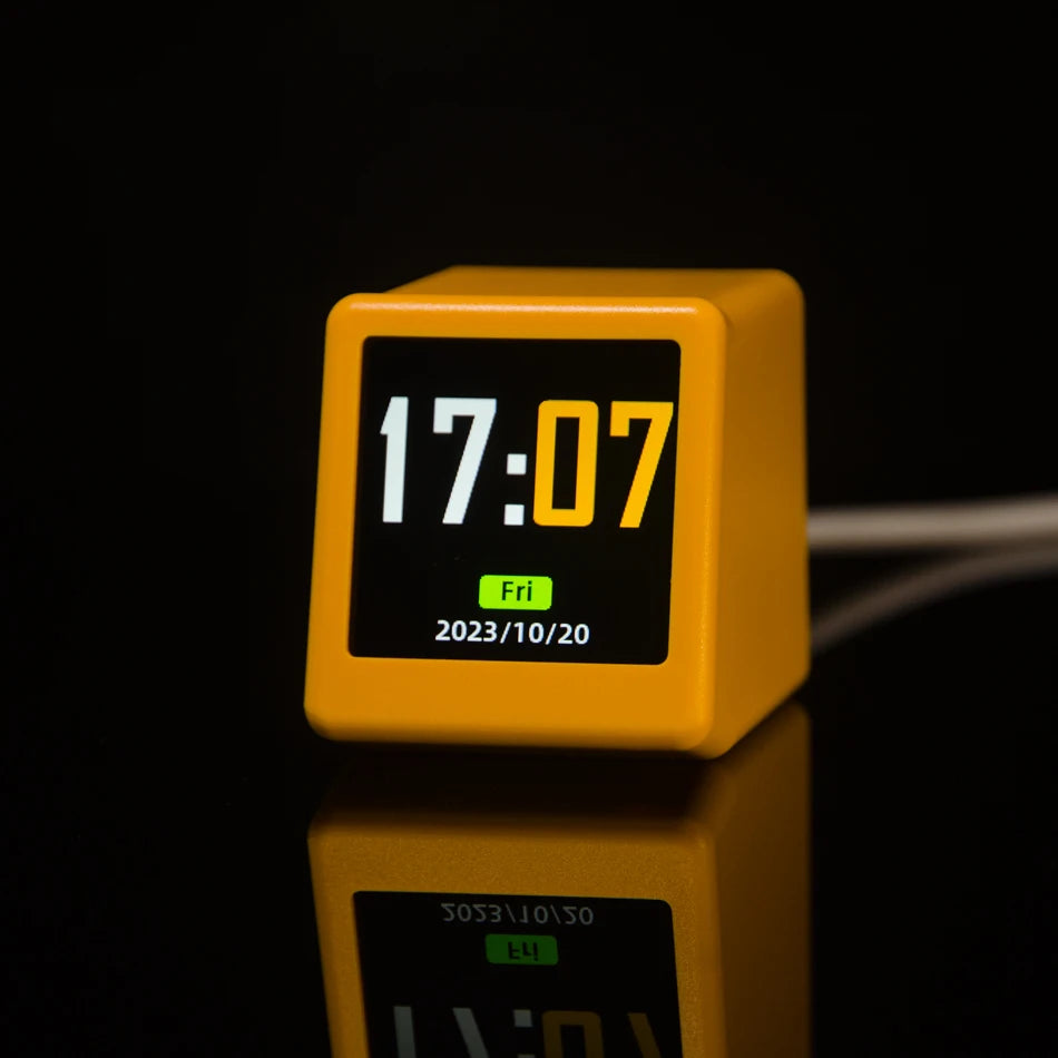 PixelDesk Mini Smart Weather GIF Clock