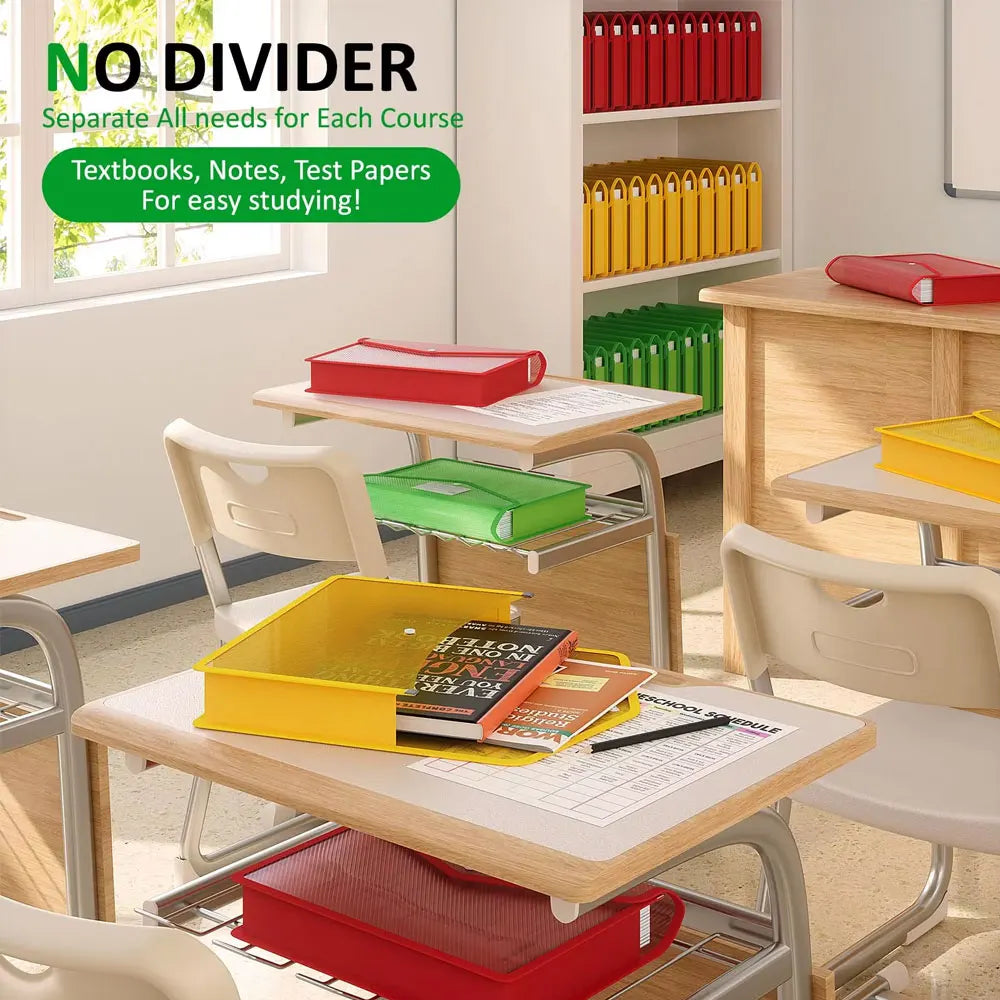 A4 file storage bags & folders, transparent storage and organization bags with labels