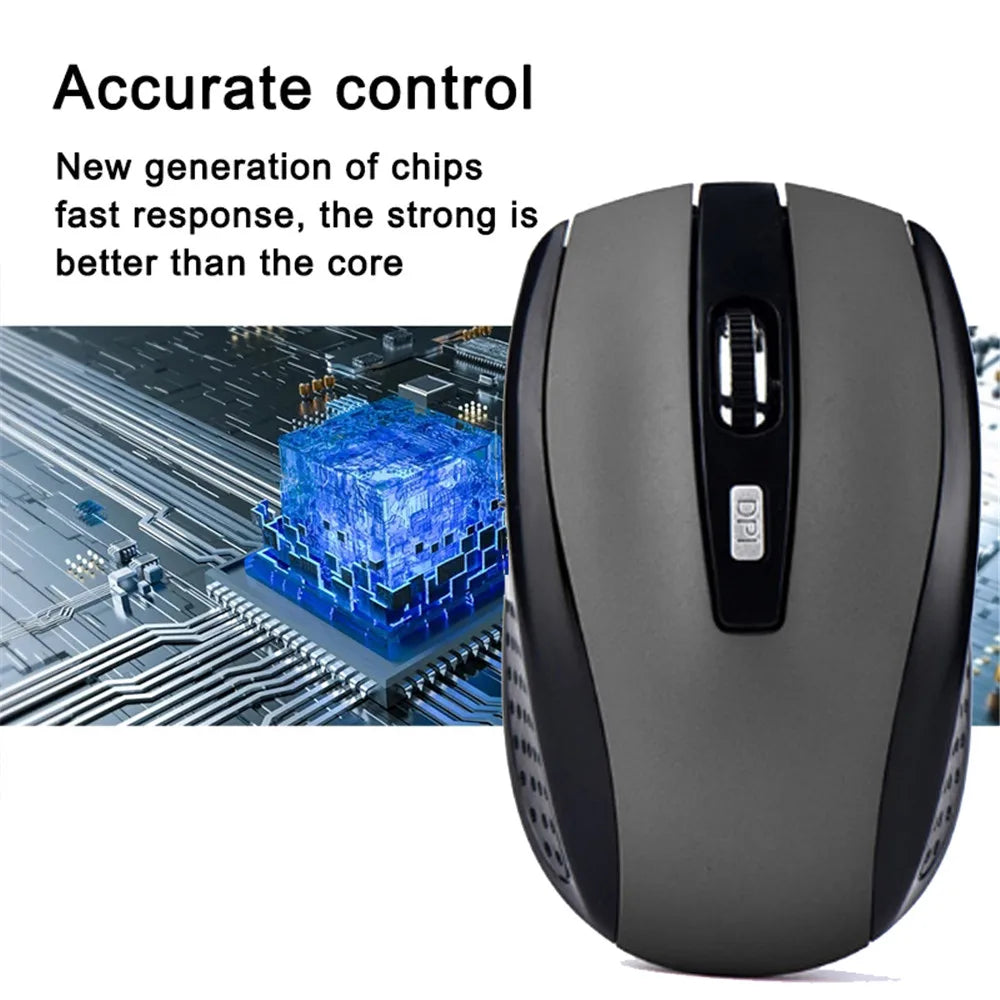 SwiftGlide 2.4G Wireless Mouse 1600DPI