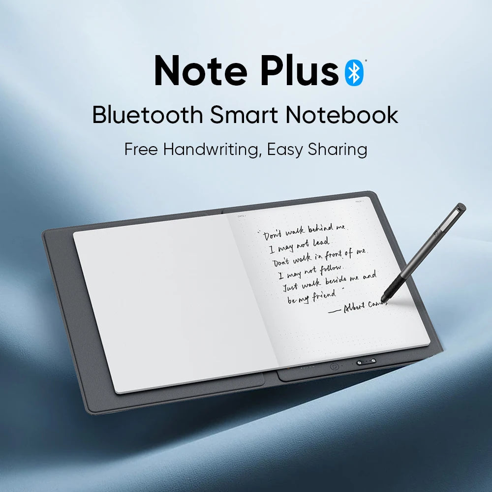 XPPen Note Plus Bluetooth Smart Notebook – A5, Battery-Free Pen, iOS & Android