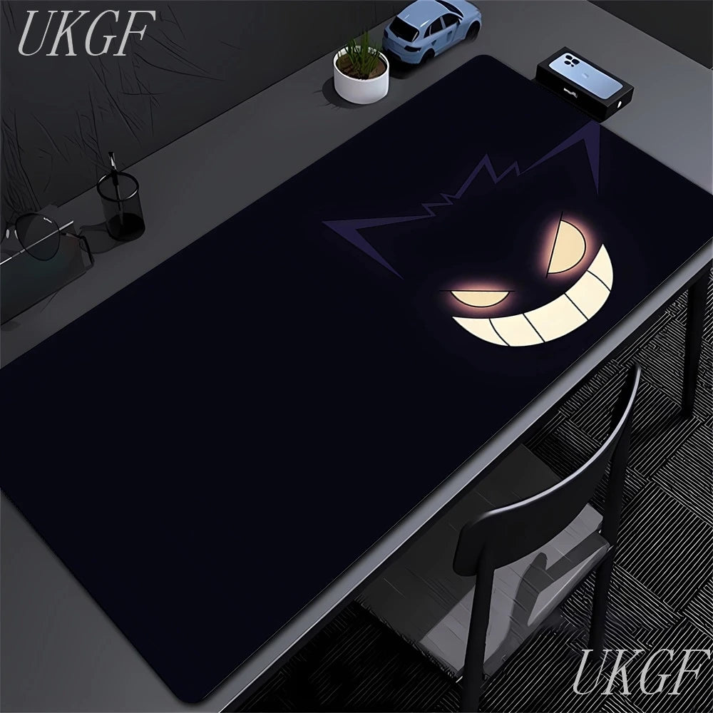 Gengar Anime XL Gaming Desk Mat – Cute Gaming Mouse Pad (XXL Keyboard & Mouse Mat)
