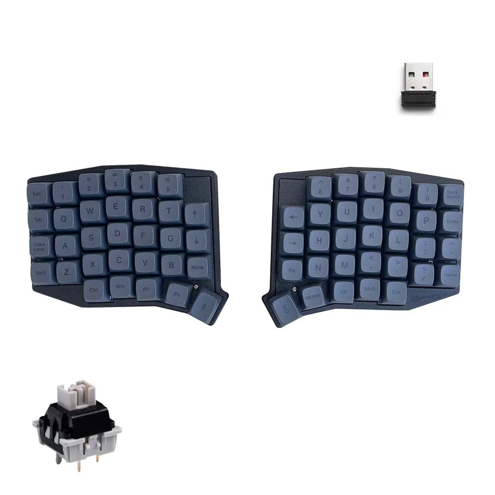 SofleFlex Pro – Hot-Swap Split Mechanical Keyboard | Wireless + VIAL Programmable