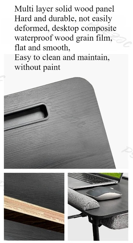 Multifunctional Lap Table Bed Small Table Foldable Table Lazy Notebook Stand
