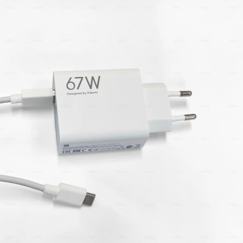 Xiaomi 67W Fast Charger – USB-C Power Adapter for Mi, POCO & Redmi