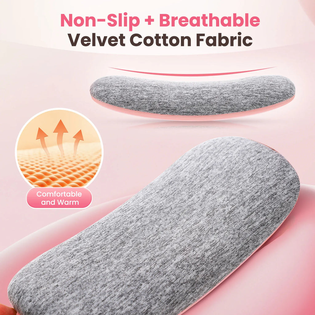 HeatWrap Electric Heating Pad – Menstrual Cramp Massager Belt with Vibration