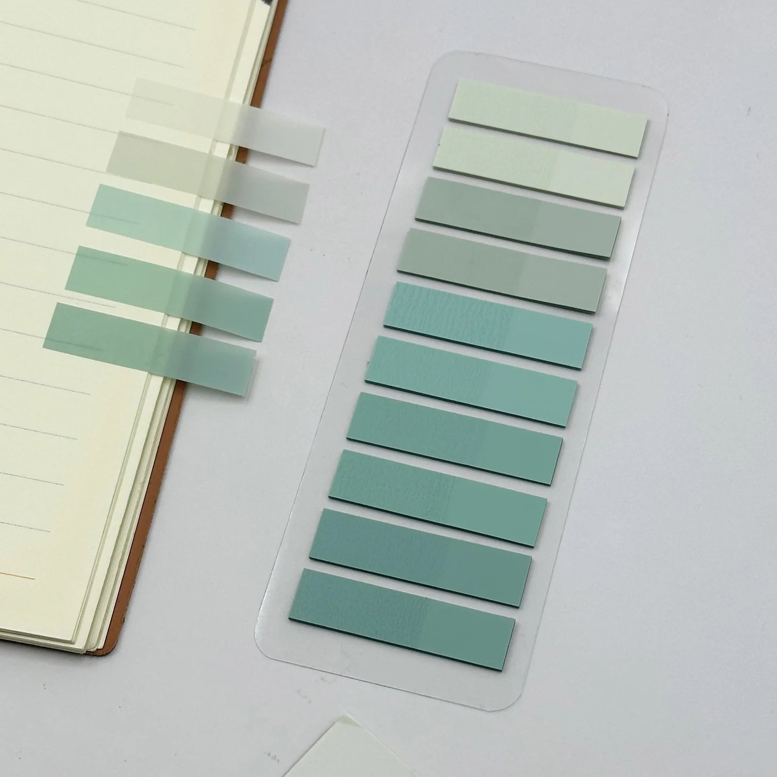 ColorTab 200-Pack Fluorescent Index Tabs & Sticky Flags – Transparent Page Markers