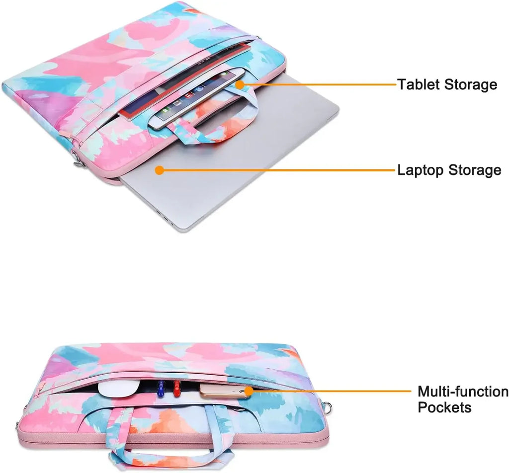 MOSISO Laptop Sleeve Bag – Briefcase & Shoulder Bag for MacBook Air, Pro & Laptops (13"–17.3")