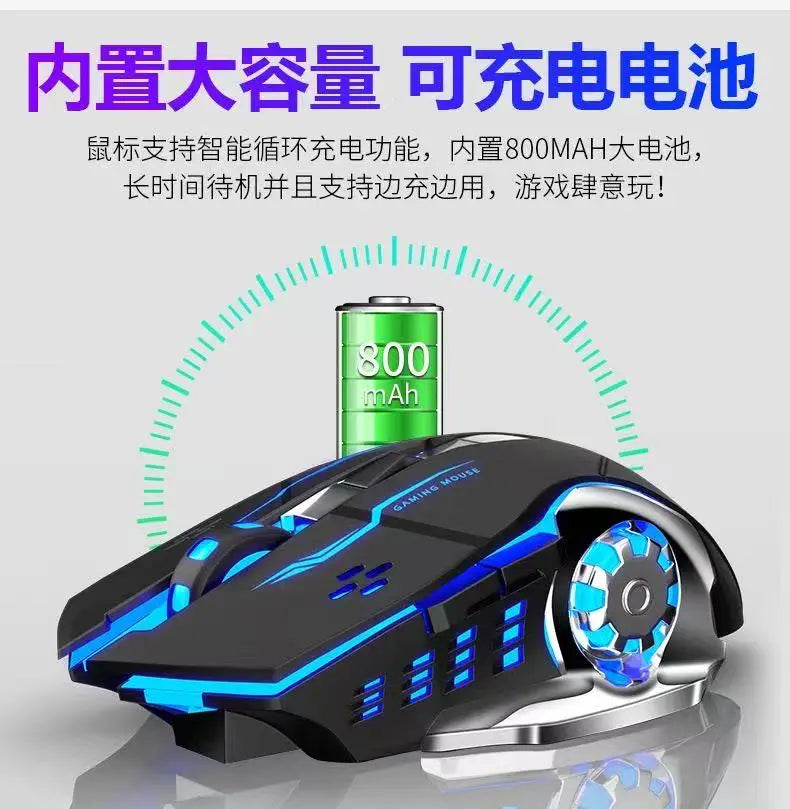 ViperWave Pro – 2.4G Wireless Rechargeable Gaming Mouse | E-Sports Grade Precision