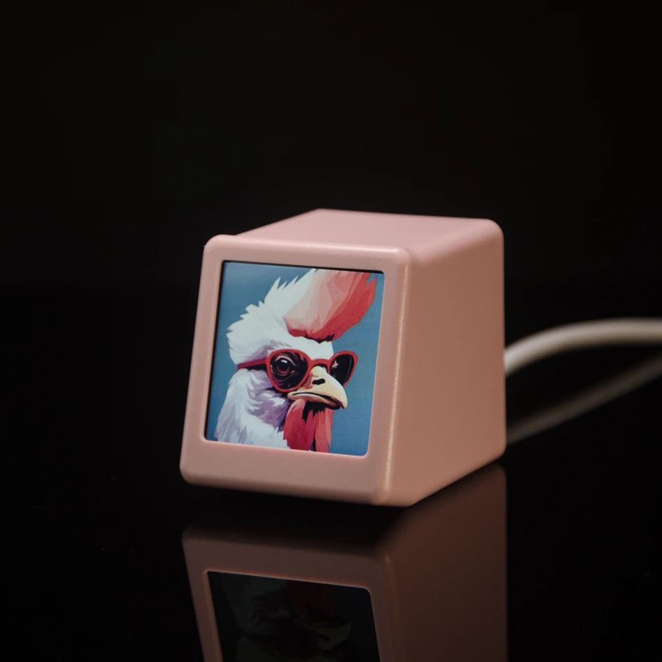 PixelDesk Mini Smart Weather GIF Clock