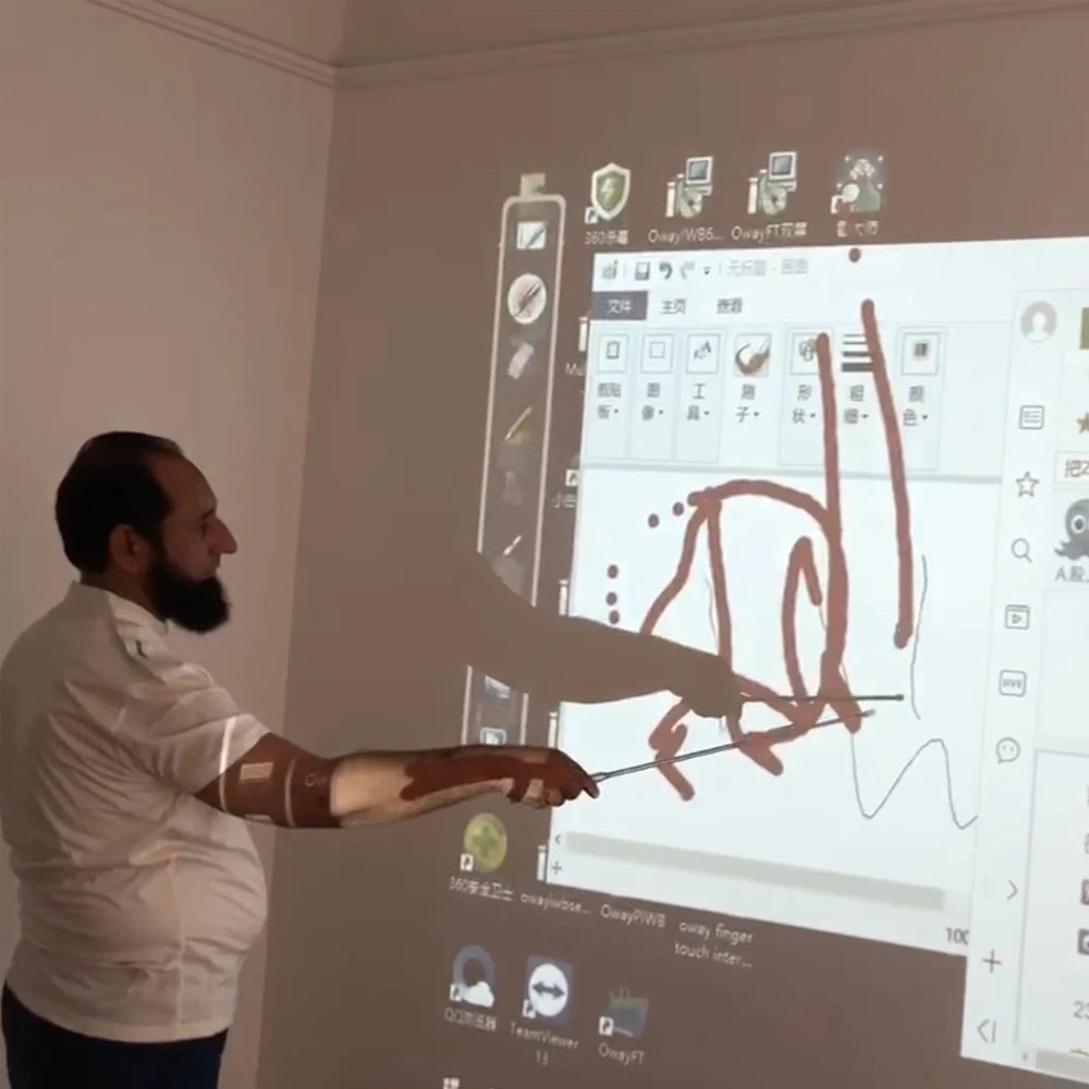 SmartBoard Pro Portable Infrared Interactive Whiteboard – Multi-Touch