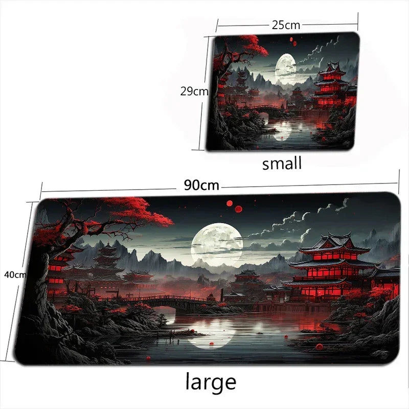 Lunar Galaxy XL Desk Mat – Starry Sky Gaming Mouse Pad (XXL Anti-Slip)