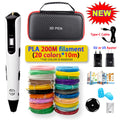 GlowPen Kids 3D Pen – PLA Filament, Power Adapter & Travel Case, Birthday Gift