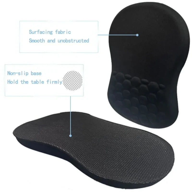 Ergonomic mouse pad