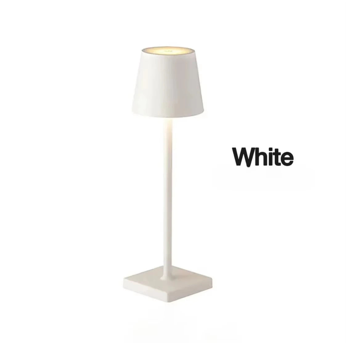 TouchGlow LED Desk Lamp – 3-Level Dimmable, Wireless USB Rechargeable Night Light for Study & Office