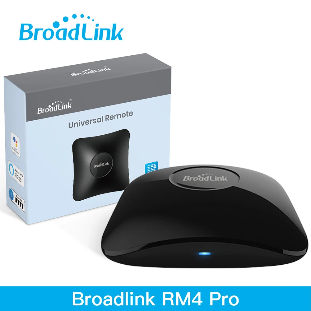 BroadLink RM4 Pro Smart Universal IR/RF Remote – WiFi, Alexa & Google Home
